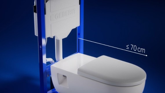 För WC med djup upp till 70 cm För WC med djup upp till 70 cm