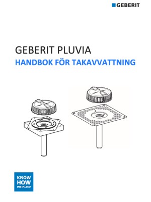 Geberit Pluvia - Handbok för takavvattning