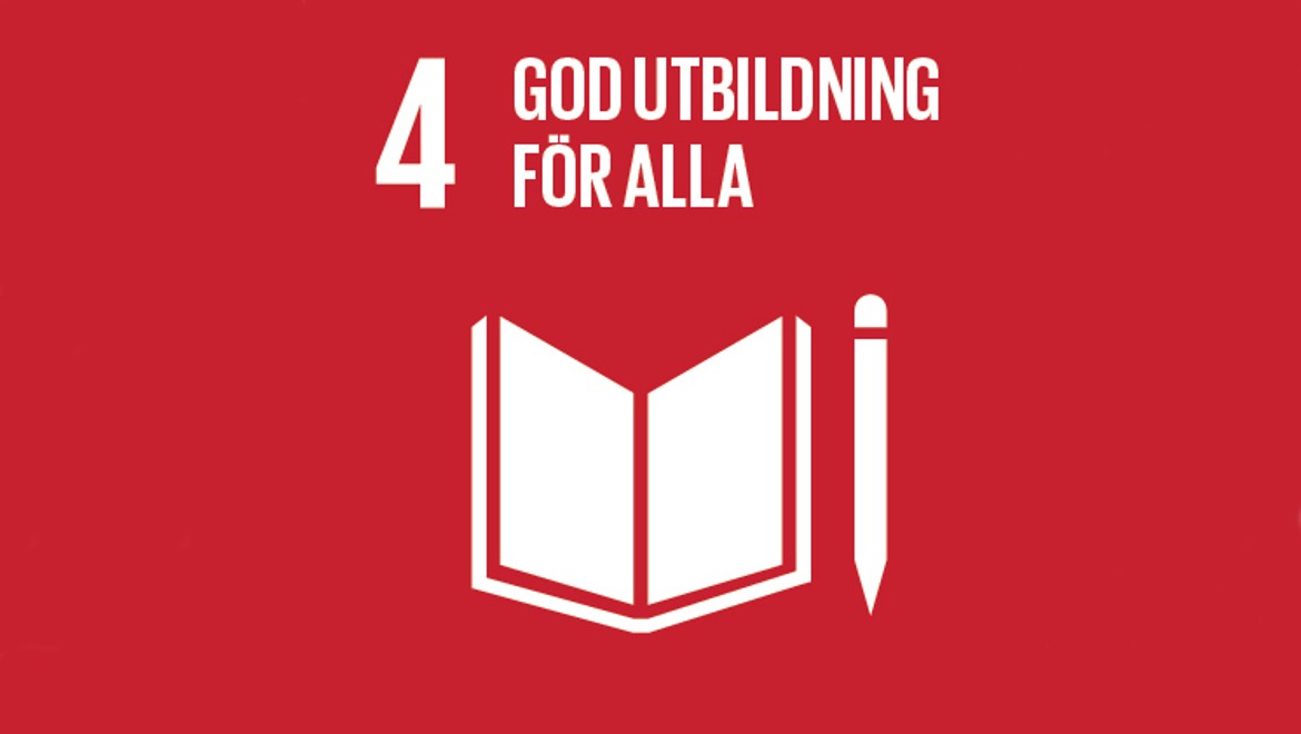 Globala målen Nr 4 "God utbildning för alla"