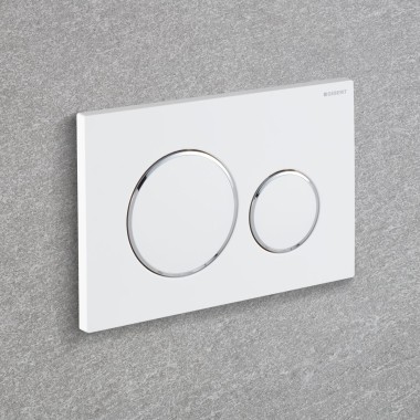 Geberit Sigma20 spolplatta, square