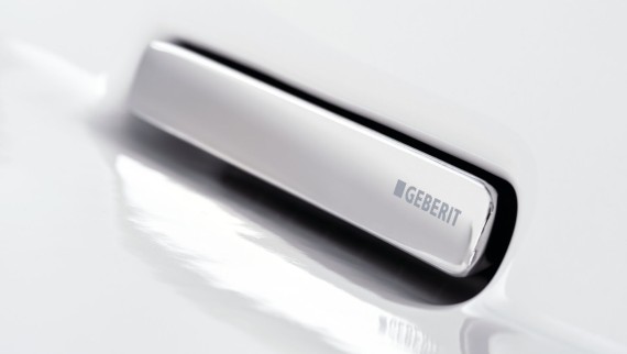 Geberit ONE horisontellt täcklock på tvättställ Geberit ONE horisontellt täcklock på tvättställ
