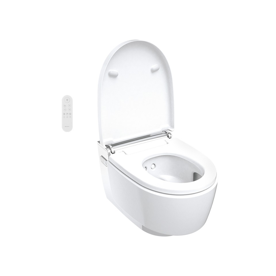 Geberit AquaClean Mera med öppet lock