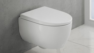 Vägghängd WC från Geberit iCon badrumsserie (© Geberit)