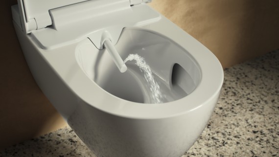 Produkter från Geberit säkerställer ett optimalt vattenflöde