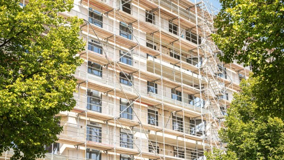 76 nya lägenheter byggs i etapp H av projektet Europakarree Erfurt