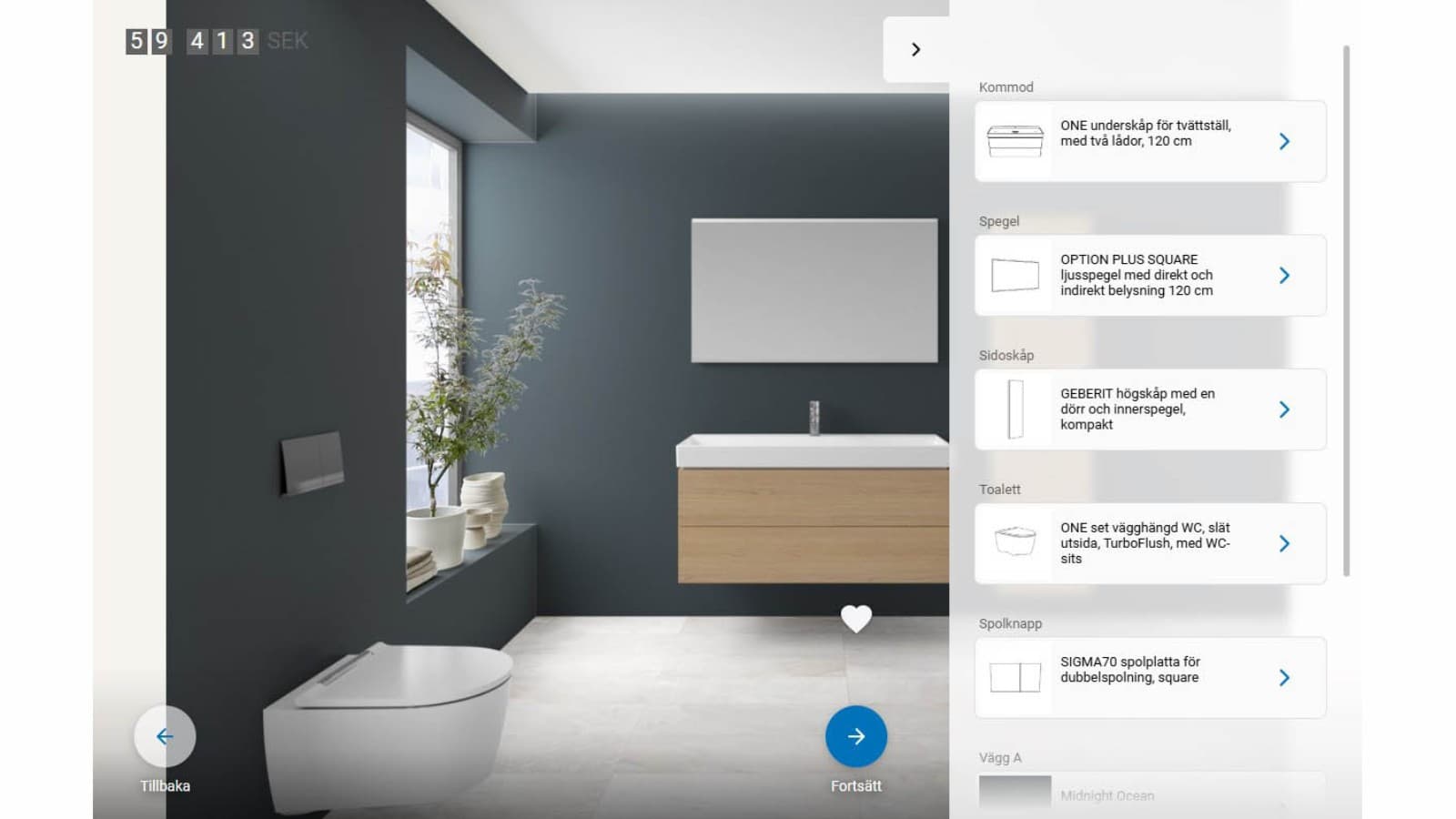 Designa ditt badrum med Geberit Designverktyg Designa ditt badrum med Geberit Designverktyg