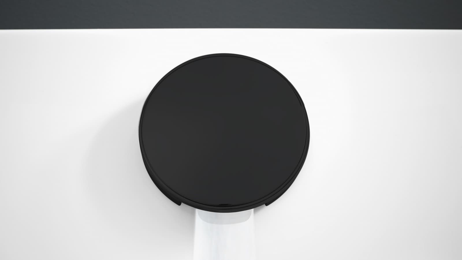 Täckplatta för badkar i svart matt Täckplatta för badkar i svart matt