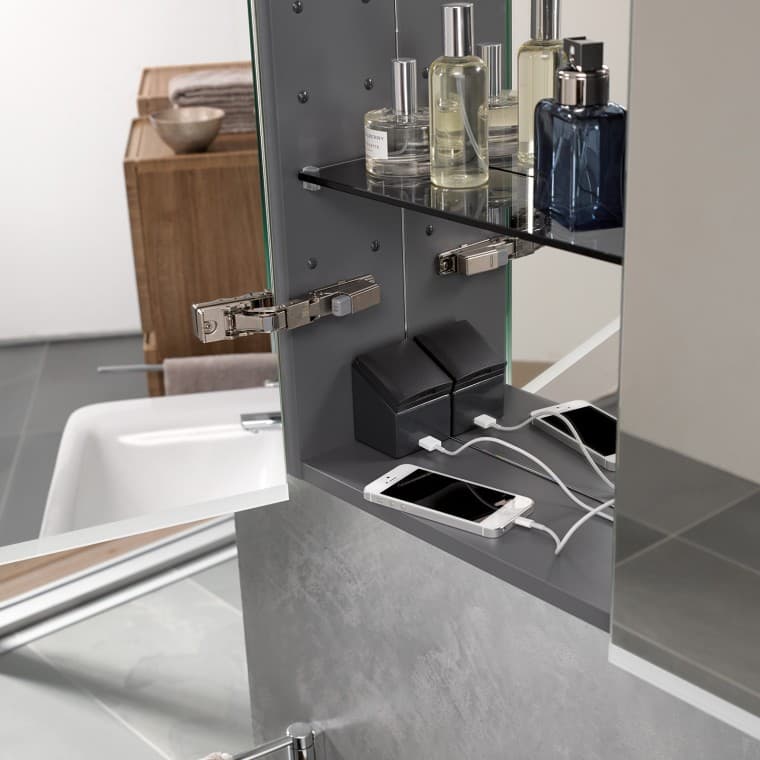 Geberit Option integrerad USB port (© Geberit) Geberit Option integrerad USB port (© Geberit)