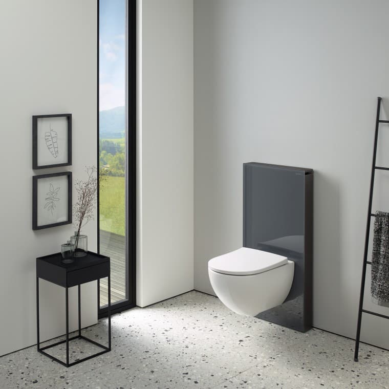 Geberit Monolith sanitetsmodul med glasfront Geberit Monolith sanitetsmodul med glasfront