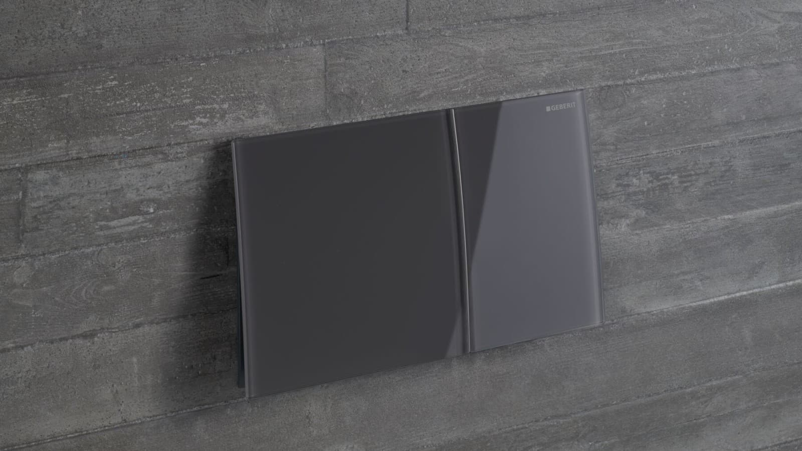 Geberit Sigma70 i lava glas Geberit Sigma70 i lava glas