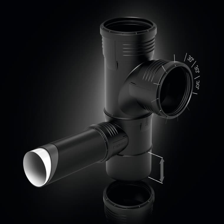 Geberit Silent-PP specialrördel Geberit Silent-PP specialrördel