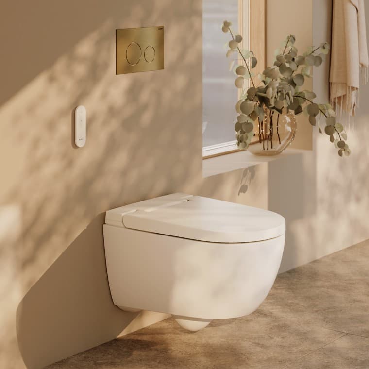 Geberit badrum med smarta funktioner Geberit badrum med smarta funktioner