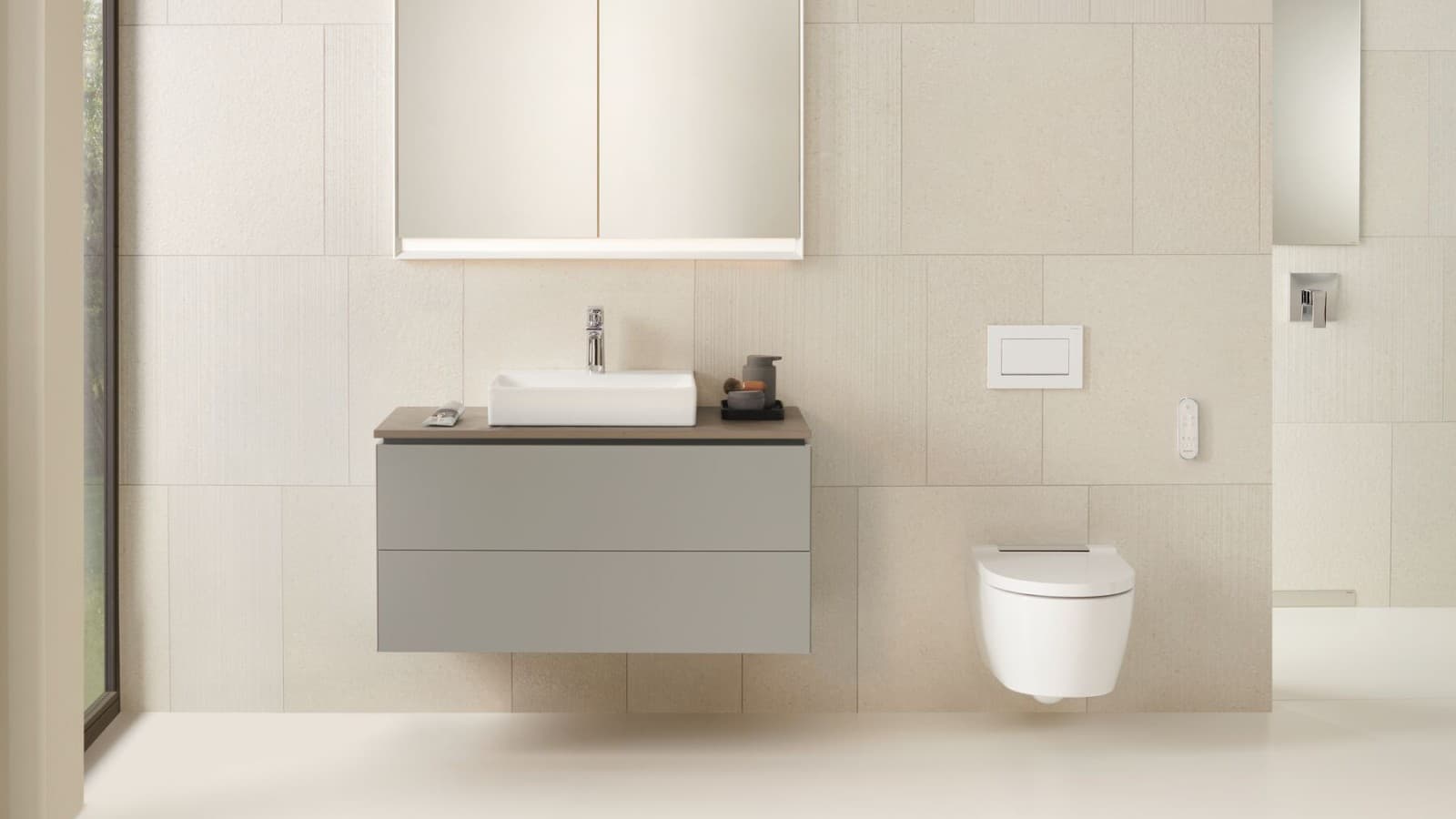 Geberit AquaClean Sela duschtoalett Geberit AquaClean Sela duschtoalett