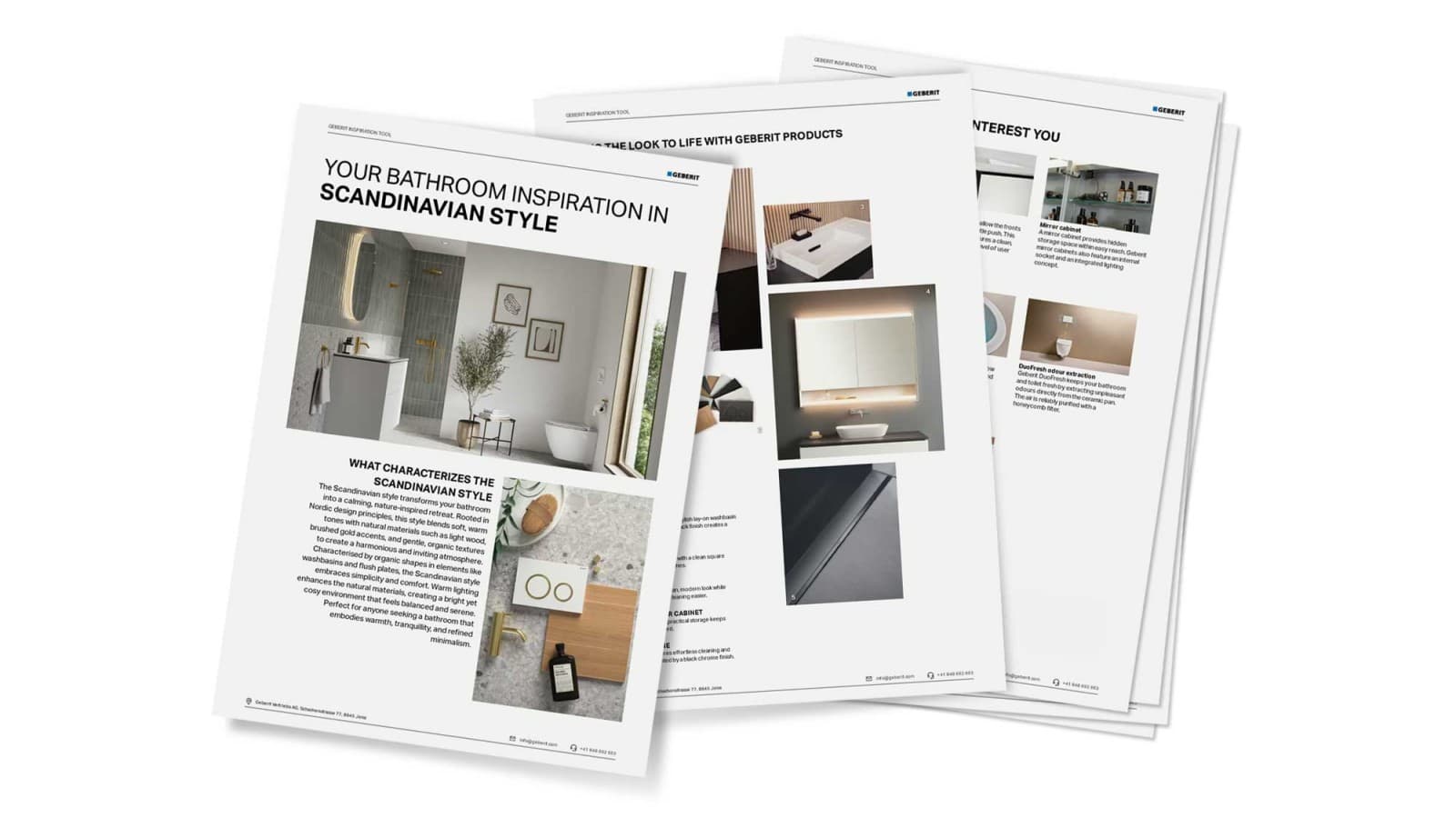 Sammanfattning av Geberit Inspirationsverktyg Sammanfattning av Geberit Inspirationsverktyg