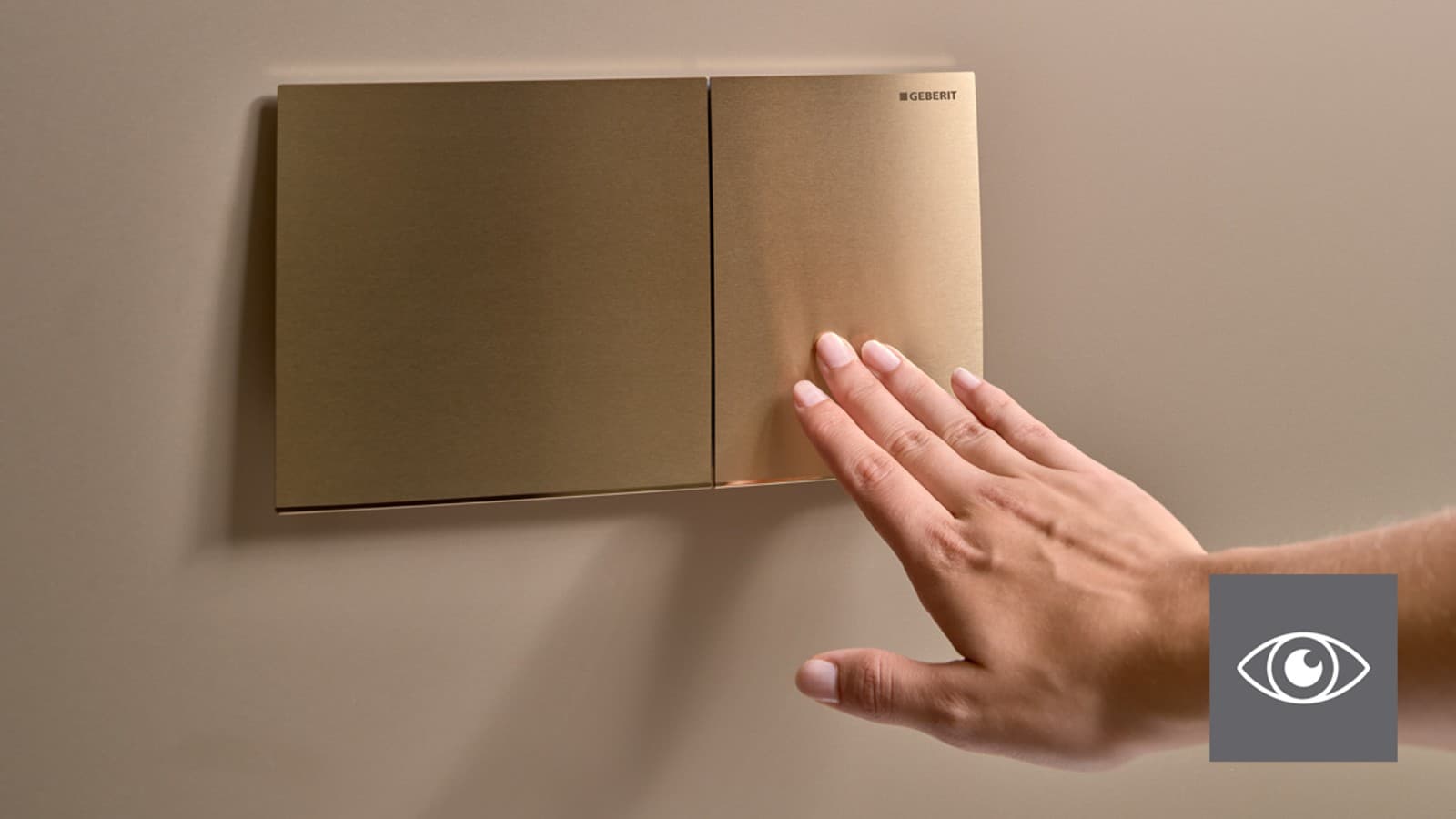 Geberit Sigma70 spolplatta Geberit Sigma70 spolplatta