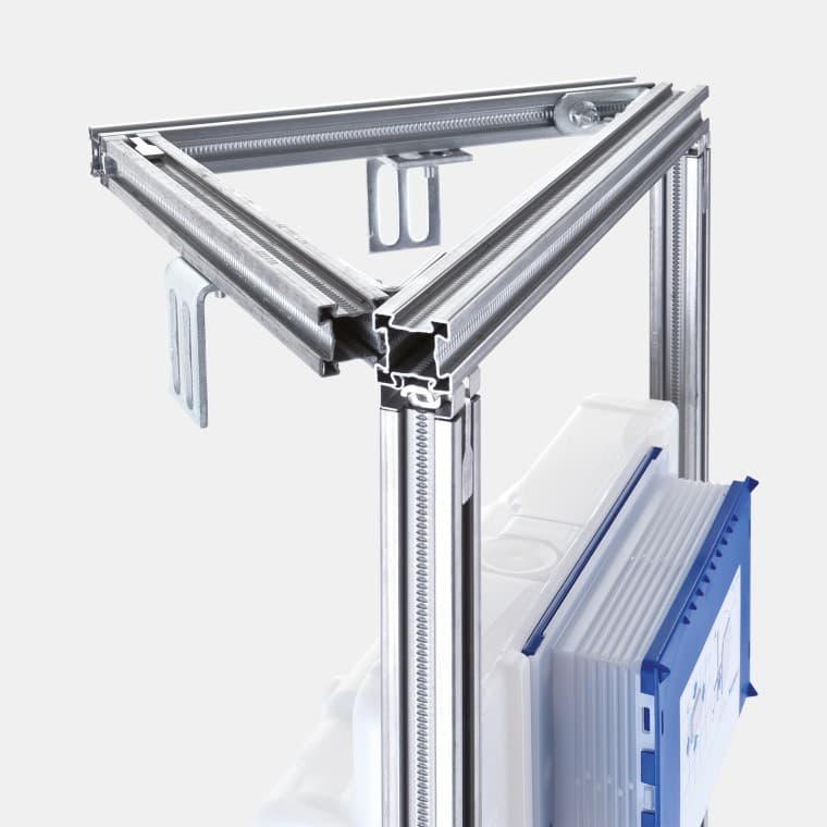 Geberit GIS hörnkonstruktion för vägghängd WC Geberit GIS hörnkonstruktion för vägghängd WC