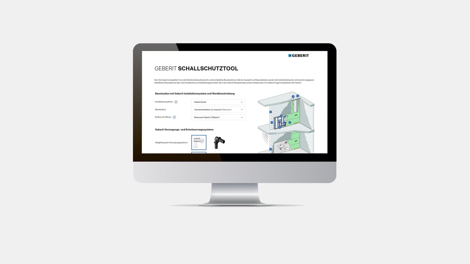Verktyg för kompetent ljudisolering från Geberit Verktyg för kompetent ljudisolering från Geberit