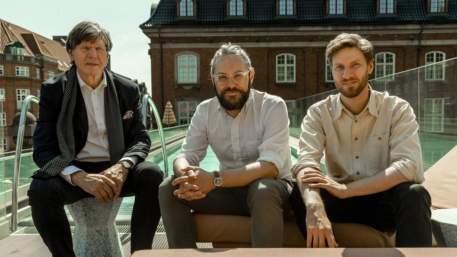 De danska arkitekterna från Bjerg Arkitektur är vana vid små badrum (© Wilfred Gachau) De danska arkitekterna från Bjerg Arkitektur är vana vid små badrum (© Wilfred Gachau)