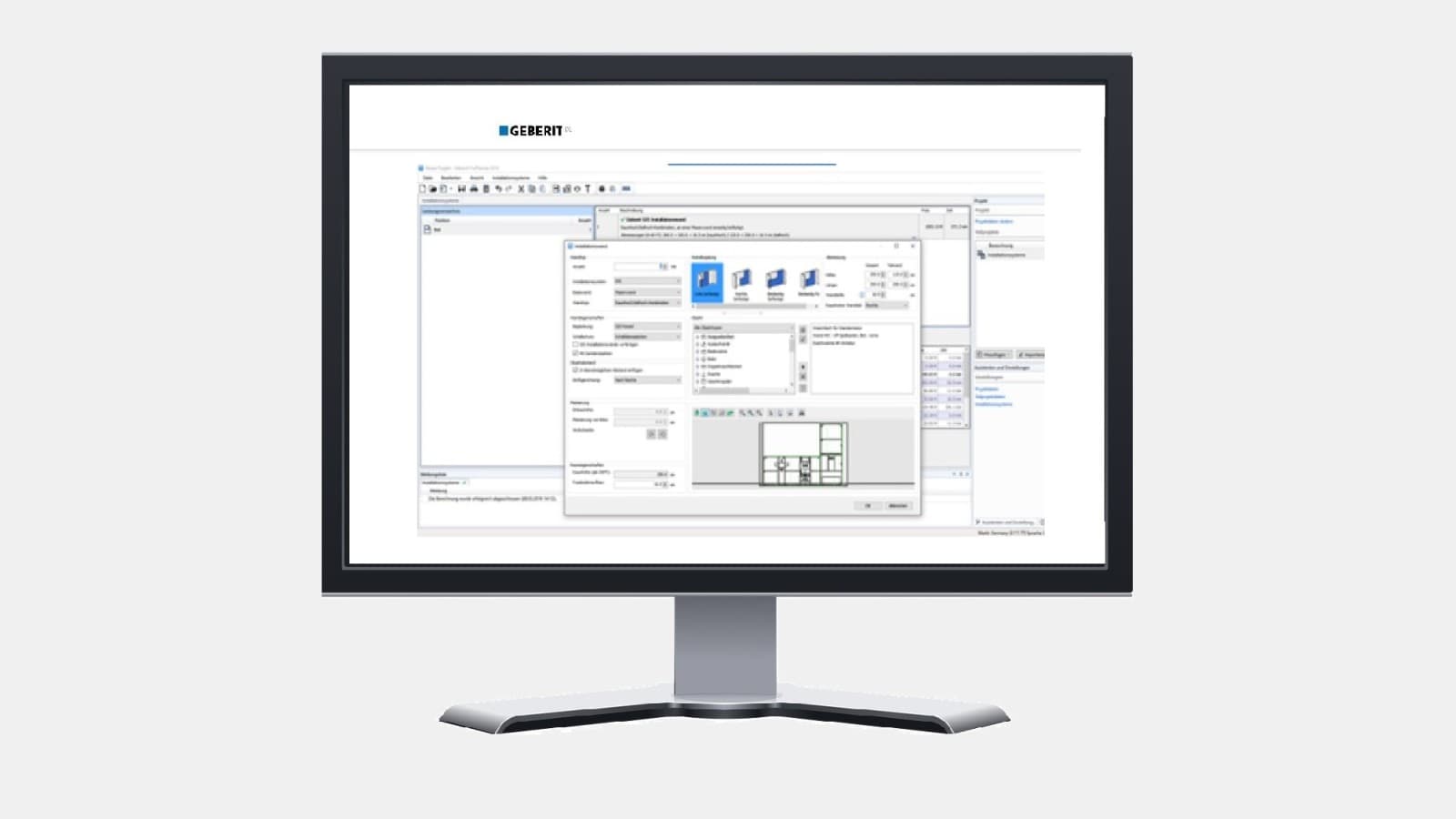 Geberit erbjuder flera digitala planeringsverktyg för proffs Geberit erbjuder flera digitala planeringsverktyg för proffs