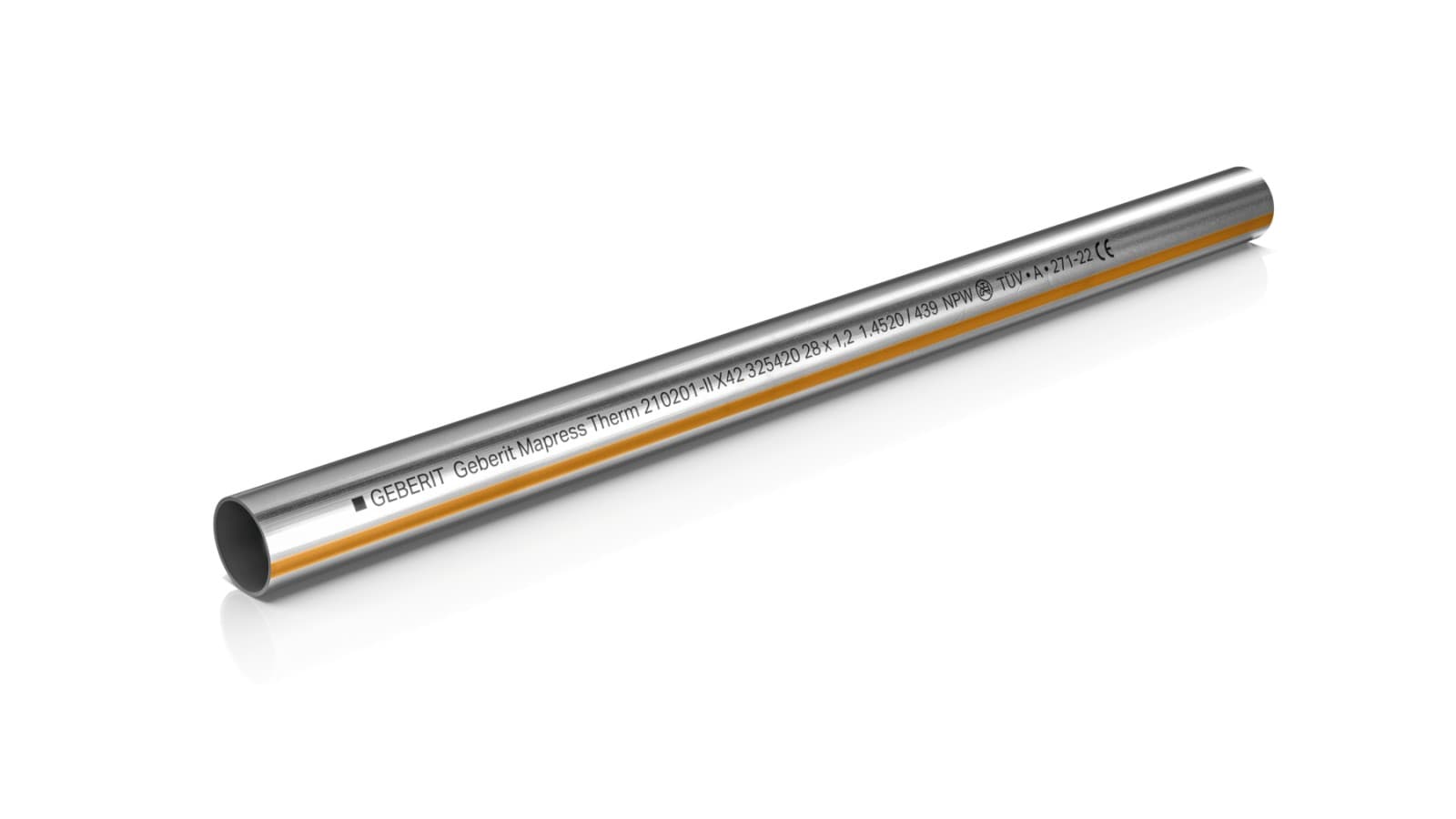 Geberit Mapress Therm systemrör Geberit Mapress Therm systemrör